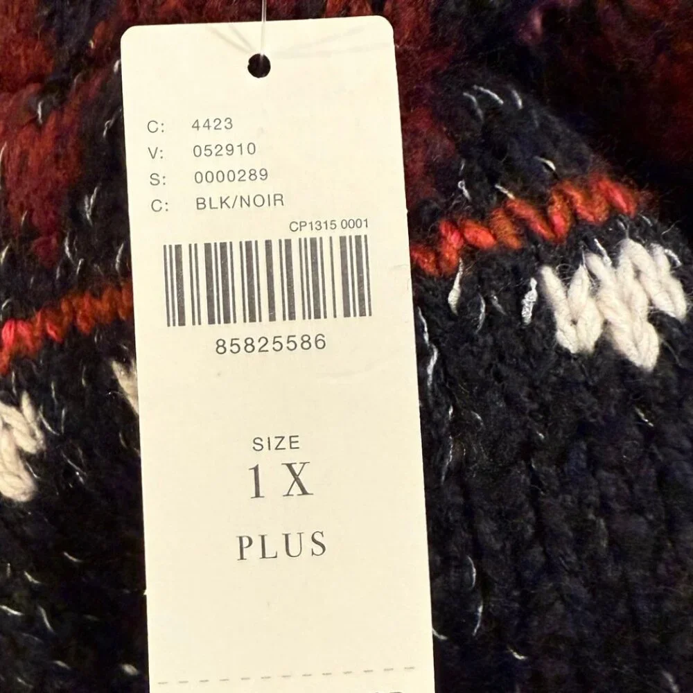 Pilcro Peace Love Icon Zip-Up Cardigan Sweater - Picture 16 of 16